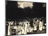 In the Park, Dark, 1916-George Wesley Bellows-Mounted Giclee Print