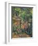 In the Park of Chateau Noir, circa 1896-99-Paul Cézanne-Framed Giclee Print