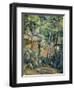 In the Park of Chateau Noir-Paul Cézanne-Framed Giclee Print