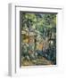 In the Park of Chateau Noir-Paul Cézanne-Framed Giclee Print