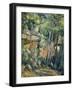 In the Park of Chateau Noir-Paul Cézanne-Framed Giclee Print