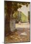 In the Park of Schoenbrunn, c.1911-Carl Moll-Mounted Art Print