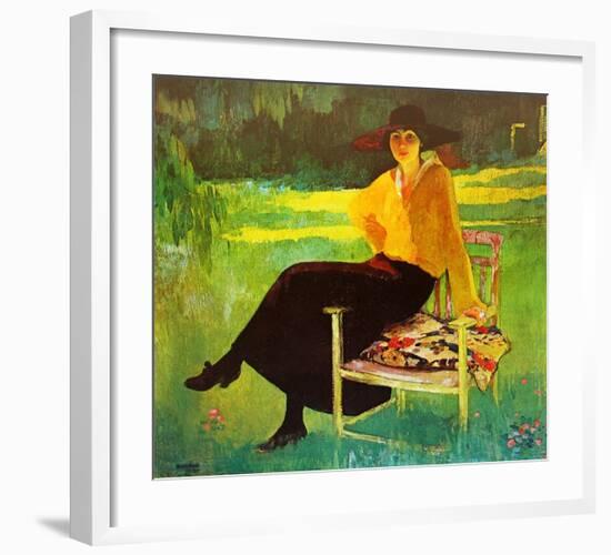 In the Park-Amedeo Bocchi-Framed Art Print