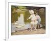 In the Park-Edward Henry Potthast-Framed Giclee Print