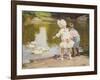 In the Park-Edward Henry Potthast-Framed Giclee Print