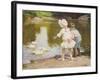 In the Park-Edward Henry Potthast-Framed Giclee Print