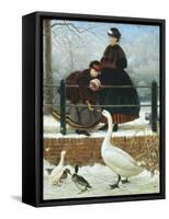 In the Park-George Dunlop Leslie-Framed Stretched Canvas