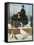 In the Park-George Dunlop Leslie-Framed Stretched Canvas