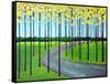 In The Park-Herb Dickinson-Framed Stretched Canvas