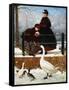In the Park-George Dunlop Leslie-Framed Stretched Canvas