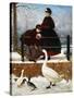 In the Park-George Dunlop Leslie-Stretched Canvas
