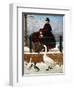 In the Park-George Dunlop Leslie-Framed Giclee Print