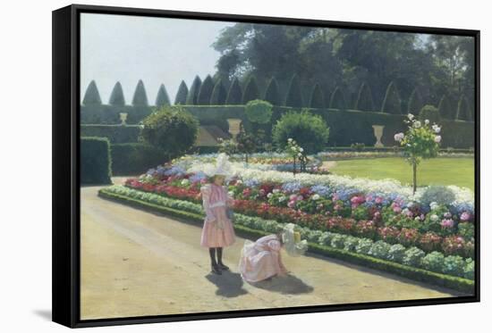 In the Park-Caroline Van Deurs-Framed Stretched Canvas