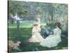 In the Park-Leon Victor Minot-Stretched Canvas