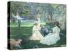 In the Park-Leon Victor Minot-Stretched Canvas