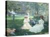 In the Park-Leon Victor Minot-Stretched Canvas