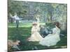 In the Park-Leon Victor Minot-Mounted Giclee Print