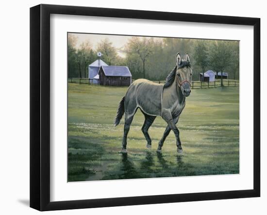 In the Pasture-Jenny Newland-Framed Giclee Print