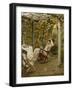 In the Pergola-Oscar Bluhm-Framed Giclee Print