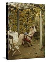 In the Pergola-Oscar Bluhm-Stretched Canvas