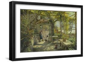 In the Pergola-Peder Mork Monsted-Framed Giclee Print