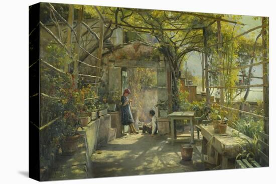 In the Pergola-Peder Mork Monsted-Stretched Canvas