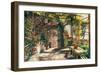 In the Pergola-Peder Monsted-Framed Art Print