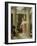 In the Peristyle-John William Waterhouse-Framed Giclee Print