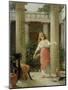 In the Peristyle-John William Waterhouse-Mounted Giclee Print