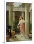 In the Peristyle-John William Waterhouse-Framed Giclee Print