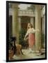 In the Peristyle-John William Waterhouse-Framed Giclee Print