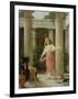 In the Peristyle-John William Waterhouse-Framed Giclee Print