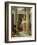 In the Peristyle-John William Waterhouse-Framed Giclee Print