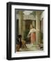 In the Peristyle-John William Waterhouse-Framed Giclee Print