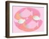 In the Pink-Ruth Palmer Digital-Framed Art Print
