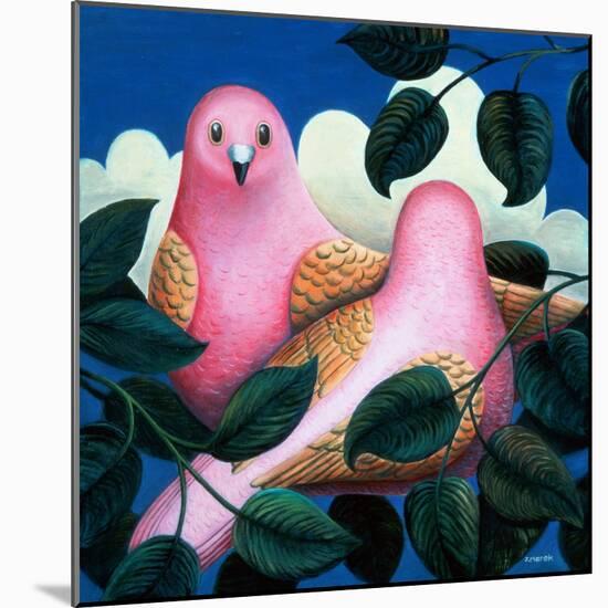 In the Pink-Jerzy Marek-Mounted Giclee Print