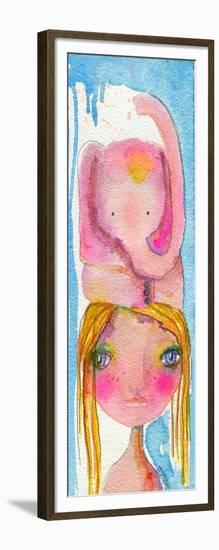 In the Pink-Wyanne-Framed Giclee Print