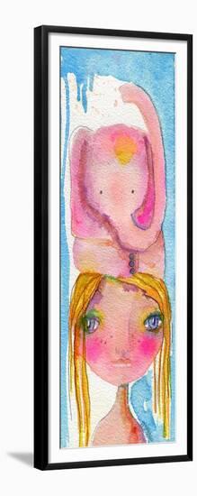 In the Pink-Wyanne-Framed Giclee Print