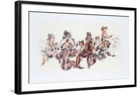 In the Playground-Chaim Gross-Framed Limited Edition