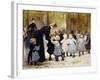 In the Playground-Henri Jules Jean Geoffroy-Framed Giclee Print