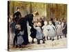 In the Playground-Henri Jules Jean Geoffroy-Stretched Canvas