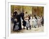 In the Playground-Henri Jules Jean Geoffroy-Framed Giclee Print