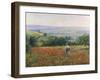 In the Poppy Field-Leon Giran-max-Framed Giclee Print