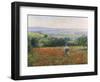 In the Poppy Field-Leon Giran-max-Framed Giclee Print