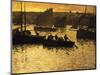 In the Port, 1895-Charles Cottet-Mounted Giclee Print