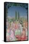 In the Presence of the Gods, Jupiter Grants Immortality to Psyche and Celebrates Her Marriage-Maurice Denis-Framed Stretched Canvas