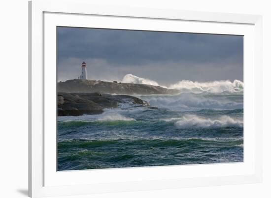 In the Protection of a Lighthouse-Jamie Morrison-Framed Photographic Print