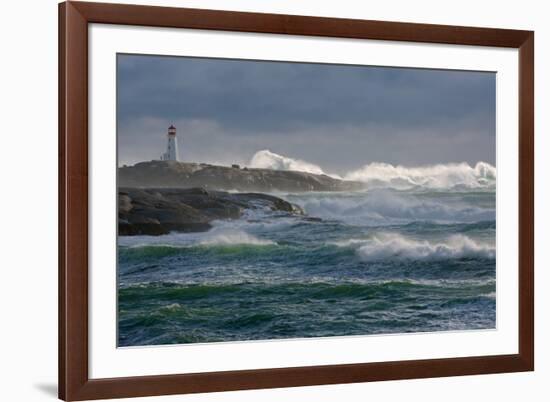 In the Protection of a Lighthouse-Jamie Morrison-Framed Photographic Print