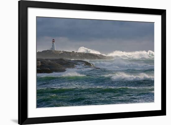 In the Protection of a Lighthouse-Jamie Morrison-Framed Photographic Print