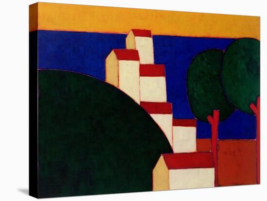 In the Provencal Alps, 1999-Eithne Donne-Stretched Canvas